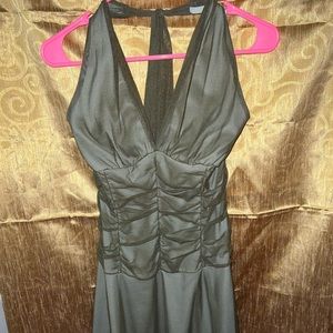 Women dress Olive green thin material size L